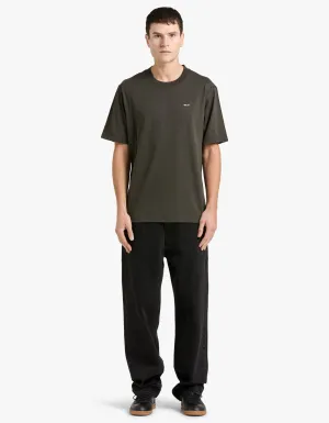 Adam Embroidery T Shirt 3209 - Army 354