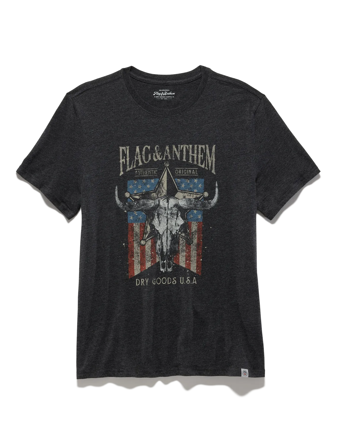 AMERICANA BULL SKULL TEE
