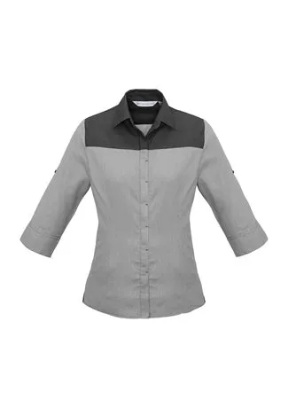 Biz Ladies Havana 3/4 Sleeve Shirt