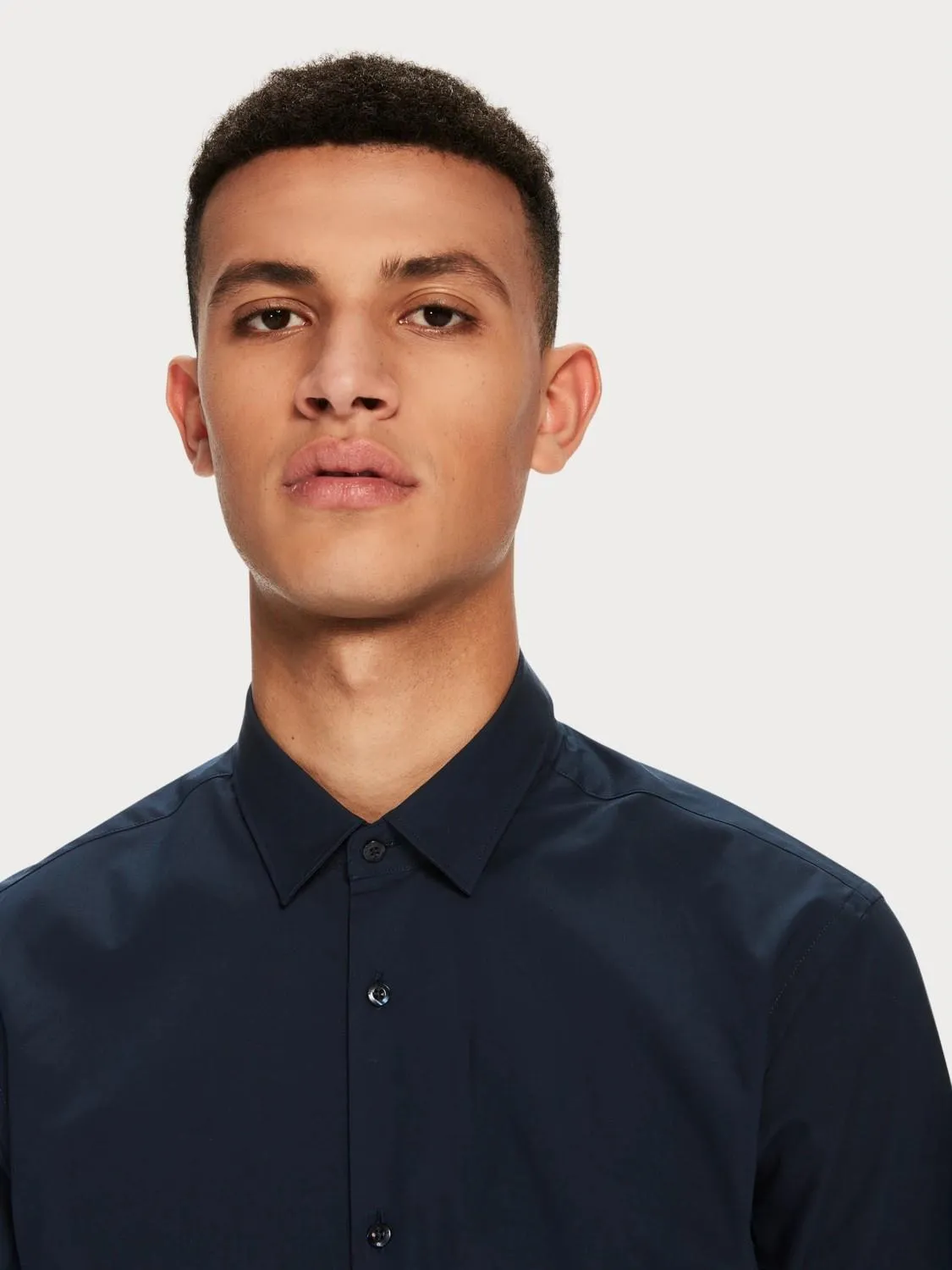 Classic Stretch Shirt (Midnight)