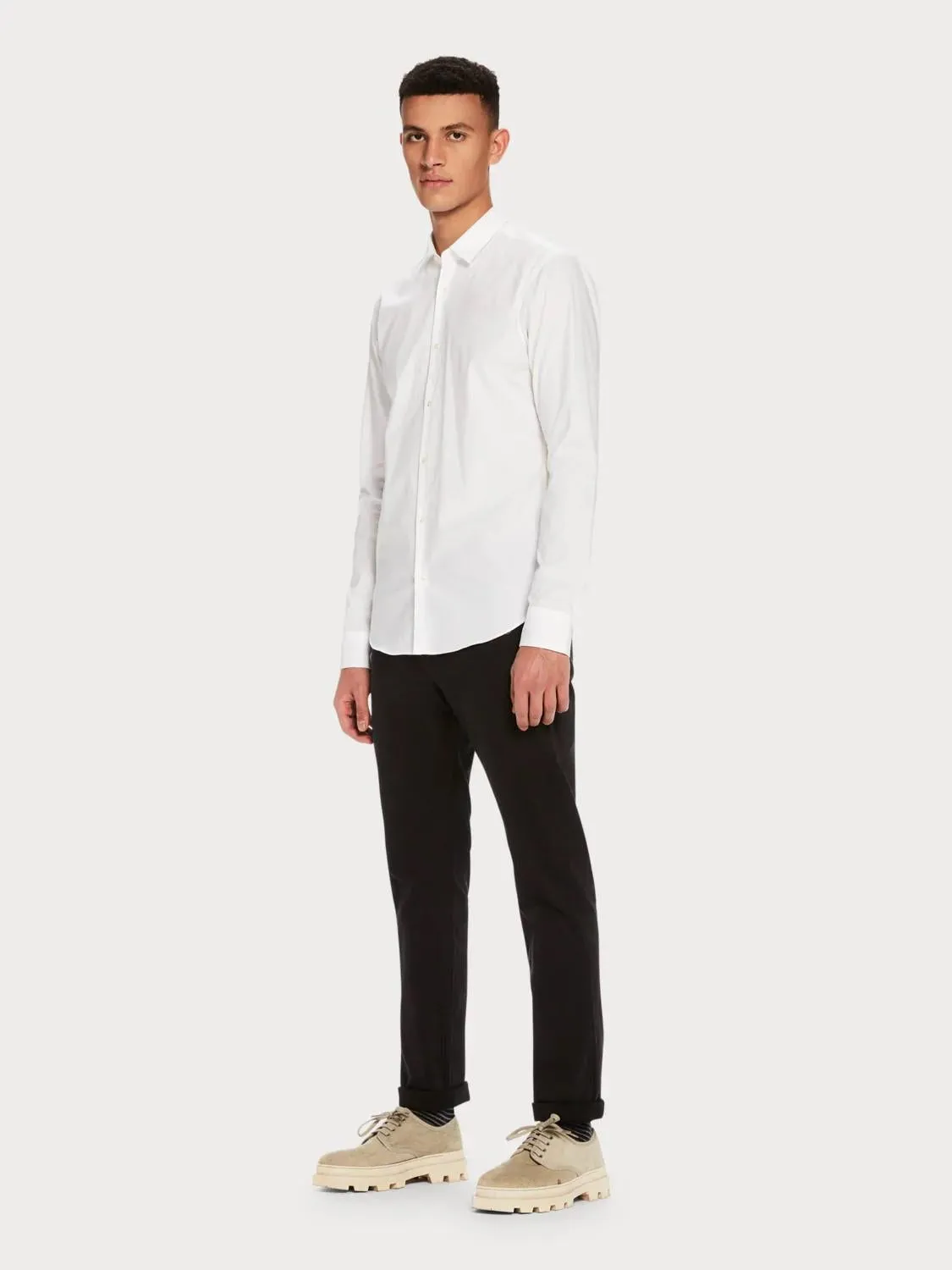 Classic Stretch Shirt (White)