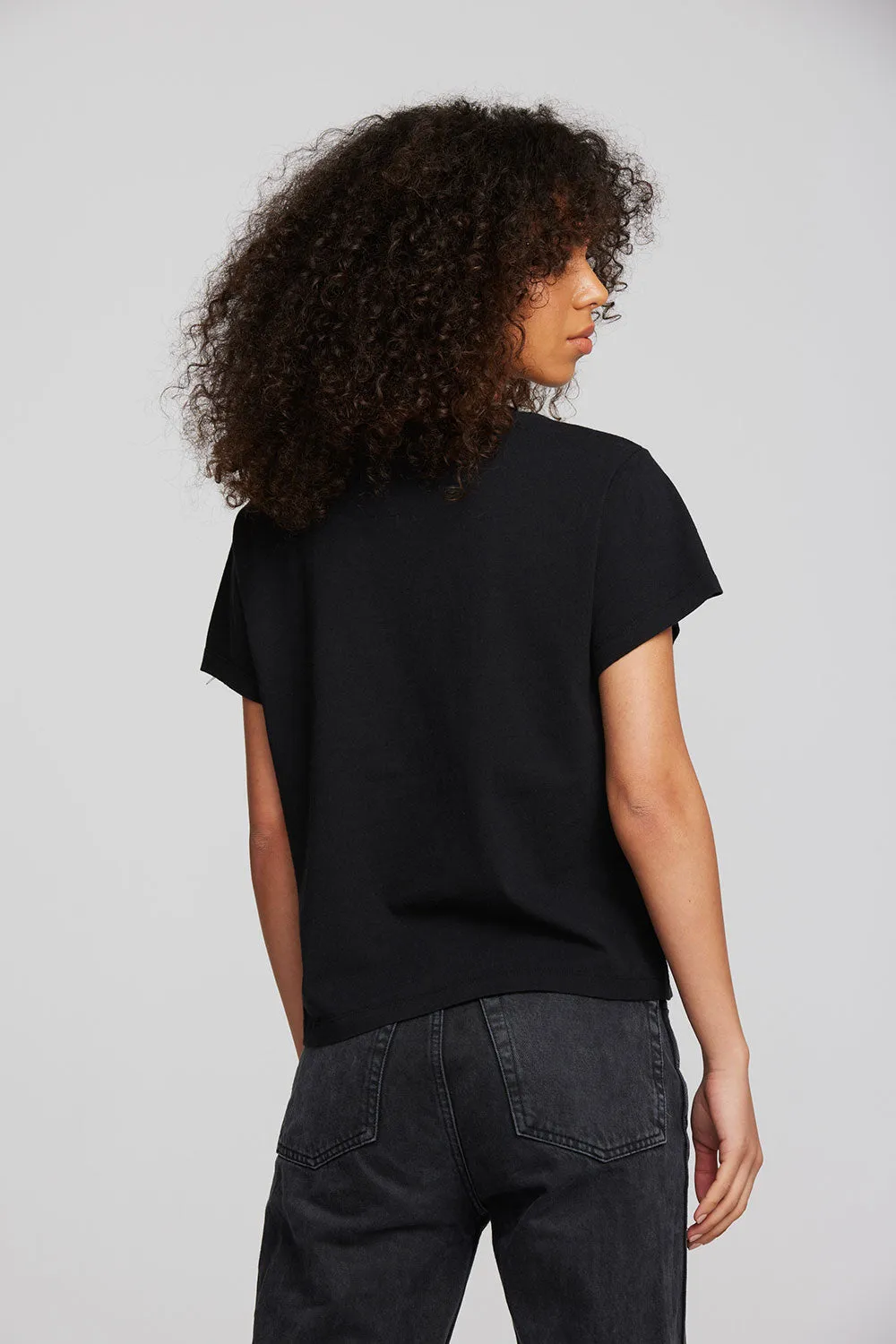 Coast Cotton Jersey Oversized Crew Neck Tee