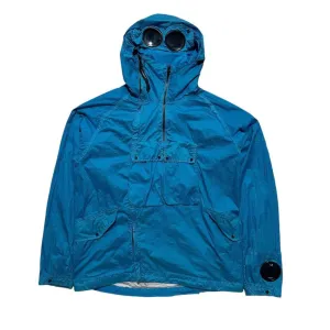 CP Company Nyfoil Blue La Mille Goggle Jacket