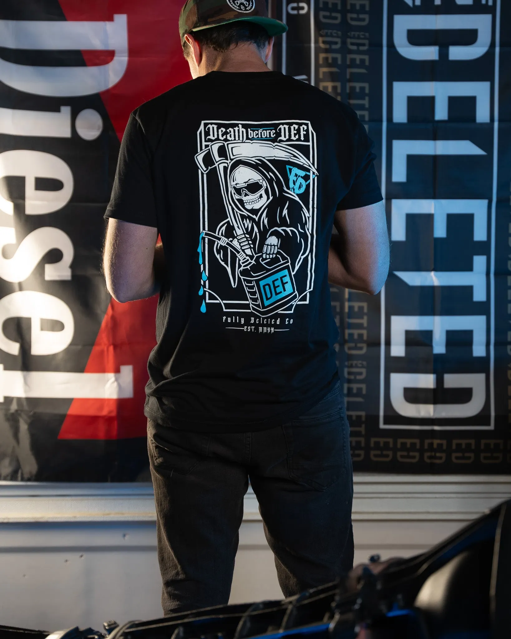 DEATH before DEF : PREMIUM T-SHIRT (NEW)