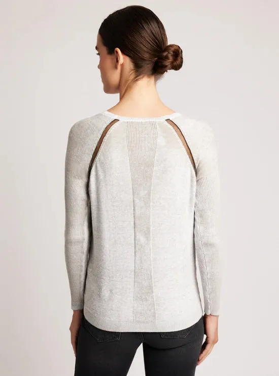 Huntress Mesh Boyfriend Sweater
