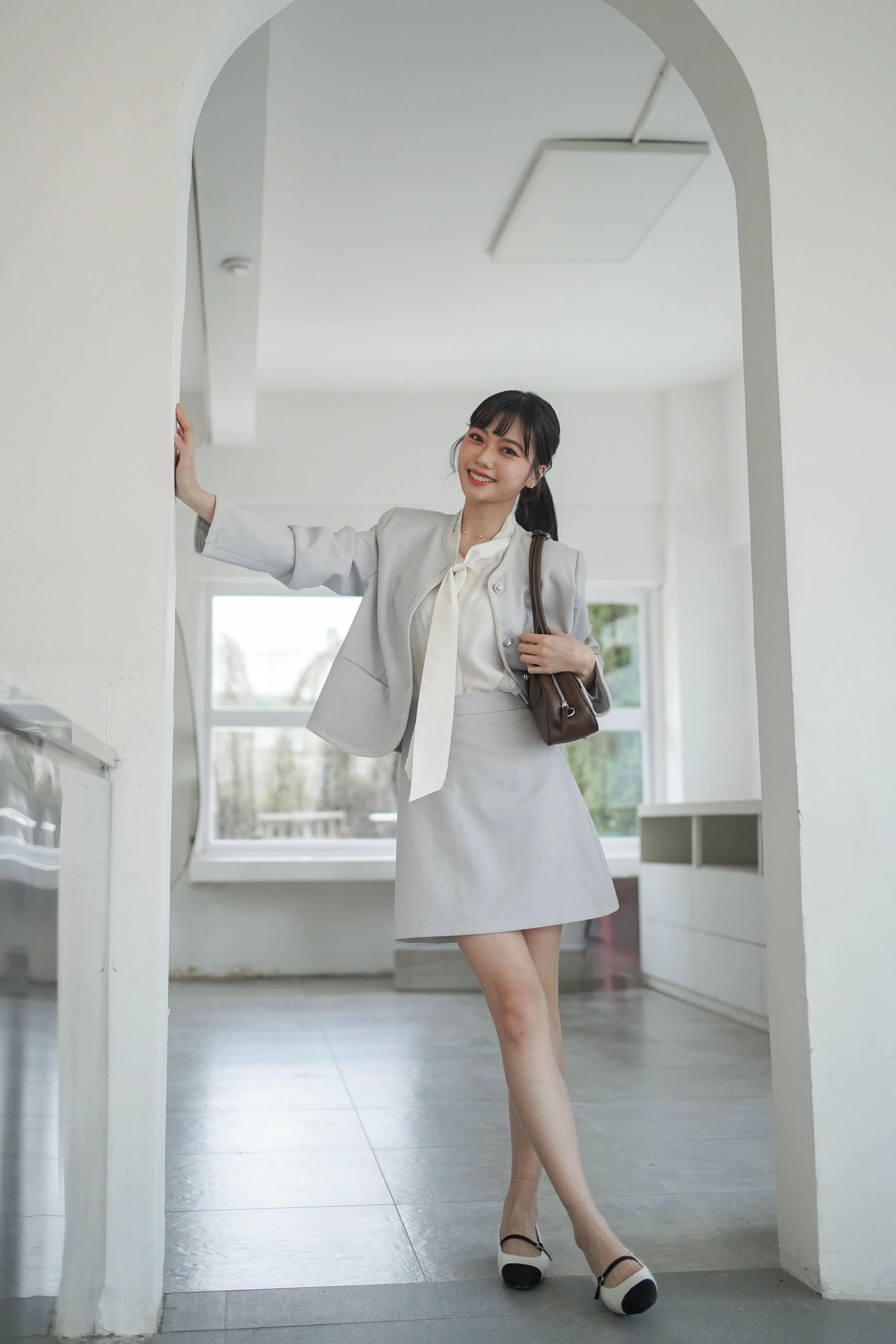 Lightweight Tweed Skirt