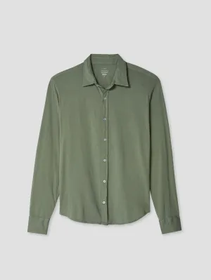 Long Sleeve Easy Shirt - Rye Grass