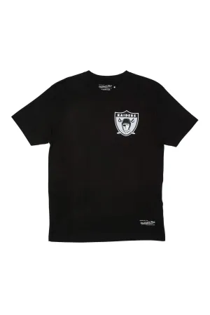 MAJESTIC ATHLETIC JEANER RAIDERS TEE - BLACK