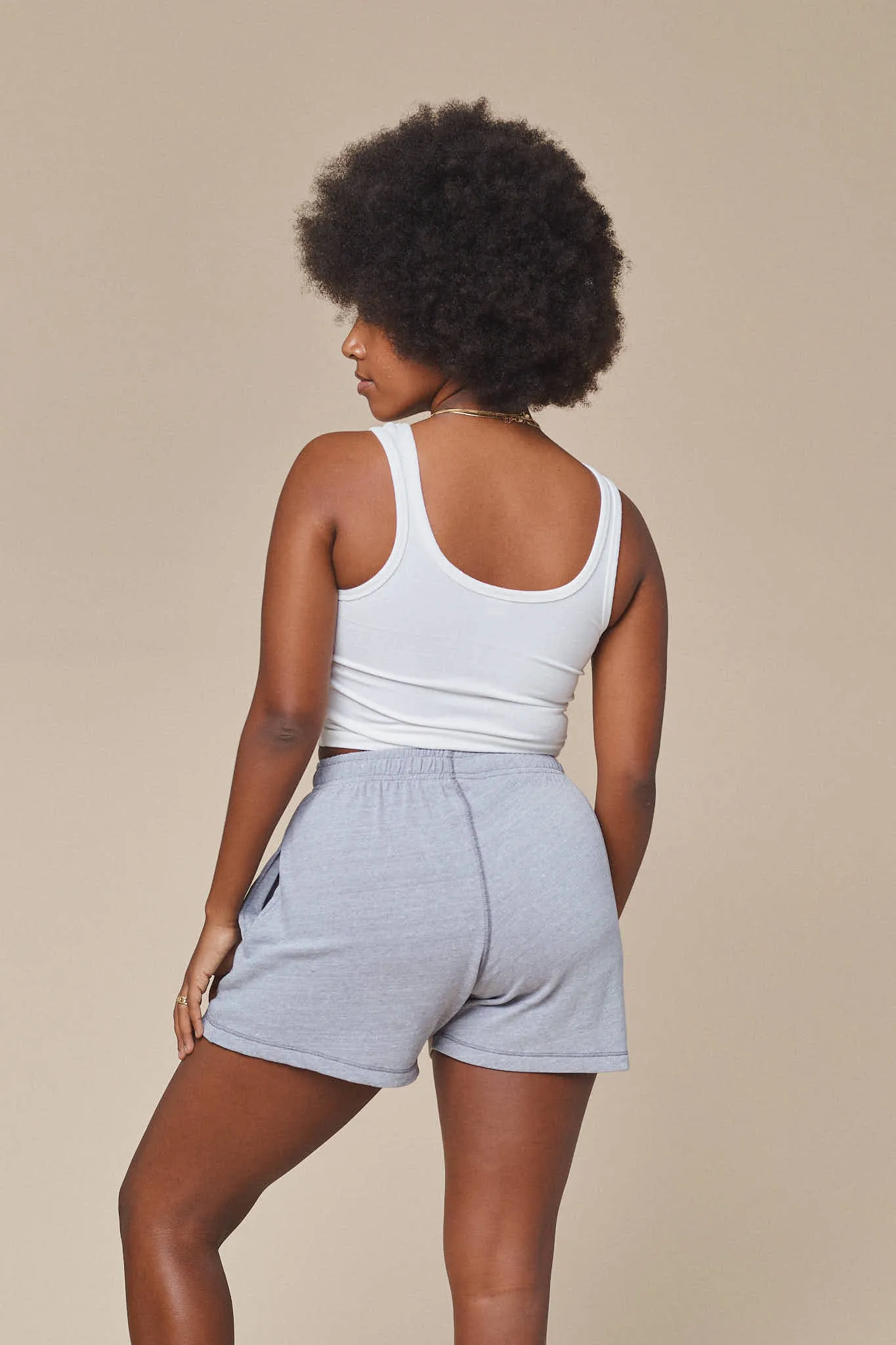 SUN SHORT - ATHLETIC GREY