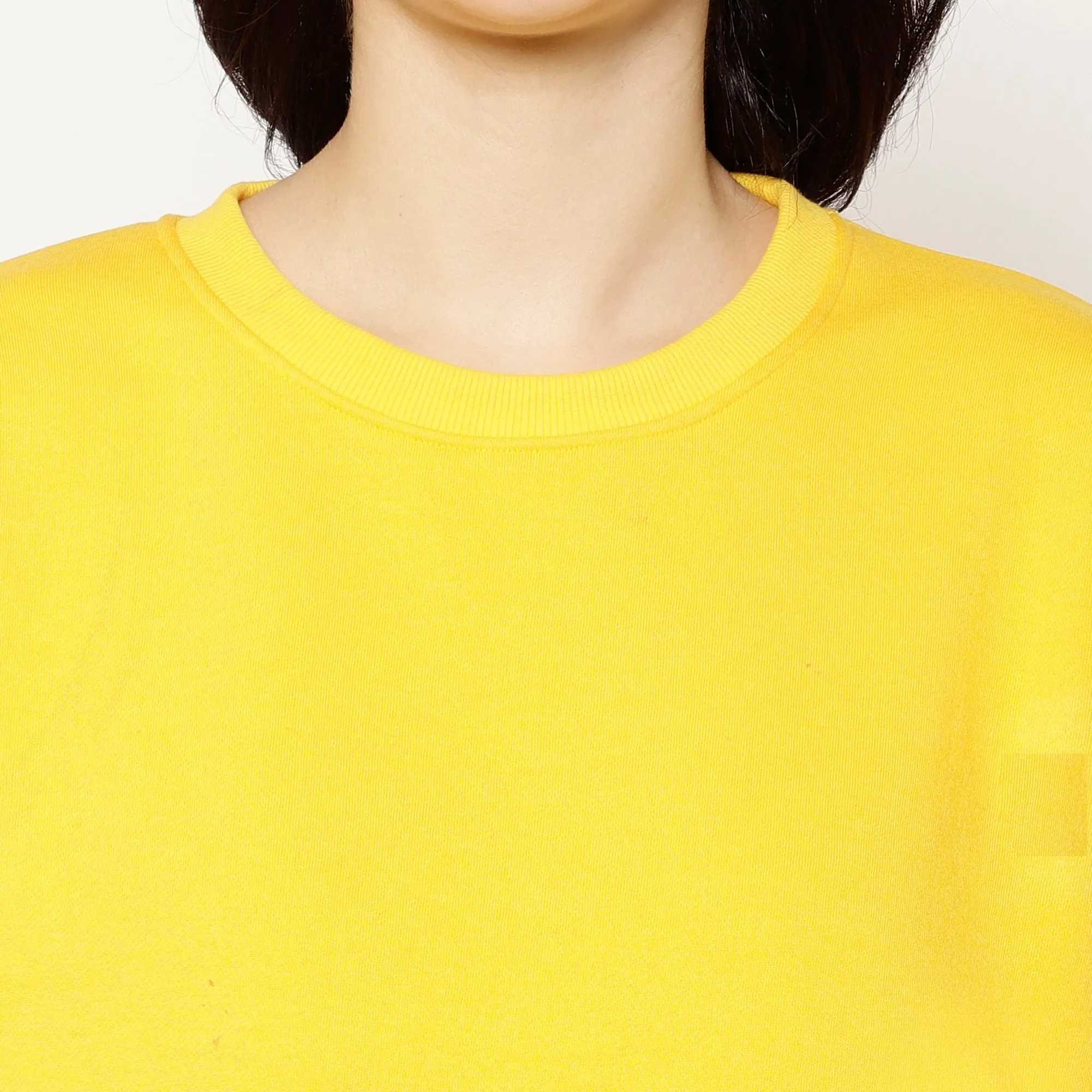 Vimal Jonney Fleece Round Neck Sweatshirt for Women