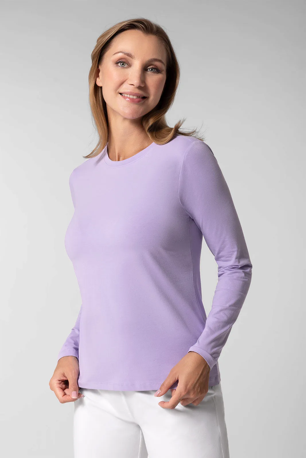 Women's Morada Everyday Long Sleeve T-Shirt | Lavendula